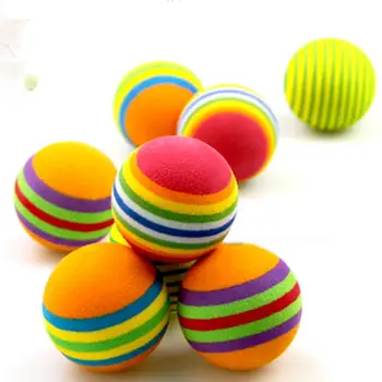 10 шт. Многоцелевой пенопластовый мяч для гольфа, высокозащищенный, износостойкий, экологически чистый тренировочный мяч для гольфа для помещений