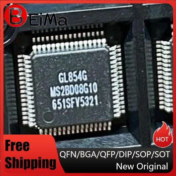 (2 штуки) Микросхема транспортного усилителя GL854G GL854G LQFP-64, чип-тюнер IC, обеспечивает доставку по единому заказу спецификации на месте