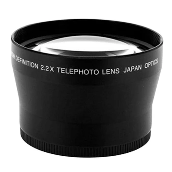 72 мм 2.2 X Объектив Телеконвертера Универсальная ЗЕРКАЛЬНАЯ камера Телеконвертер Подходит Для объектива Беззеркальной камеры Canon Nikon Sony