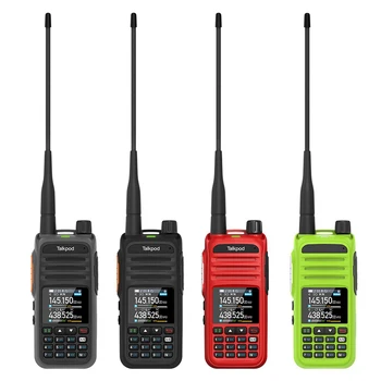 A36plus UHF/VHF/AM/FM Многодиапазонная портативная рация Многофункциональные двухсторонние Радиоприемники Портативная Портативная рация с цветным дисплеем