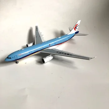 Airbus A330-200 в масштабе 1: 400, Имитация авиалайнера China Eastern Airlines, модель самолета из сплава, коллекция сувенирных украшений