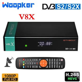 Gtmedia V8X NOVA DVB S2 S2X Встроенный WIFI С Поддержкой AVS + H.265 Спутниковый ТВ-ресивер HD 1080P