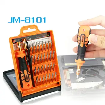 JAKEMY JM-8101 33 в 1, многофункциональный набор прецизионных отверток для ноутбука, Мини-электронные биты, набор инструментов для ремонта