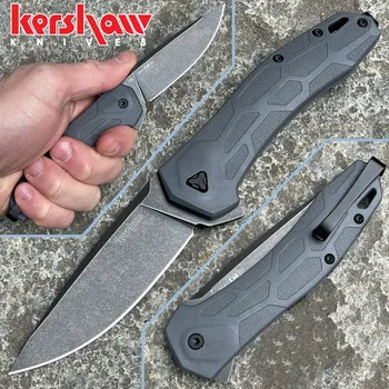 Kershaw 2042 Ковалентный Карманный складной Нож для выживания с Шарикоподшипником D2 Лезвие Ручка из нейлонового волнистого волокна Инструменты для охоты на открытом воздухе
