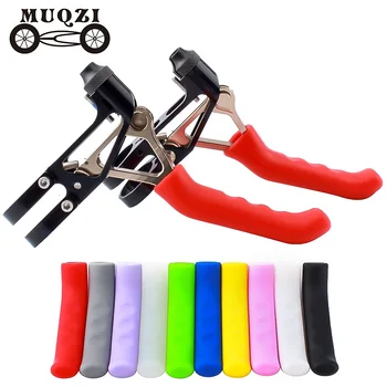 MUQZI, 1 пара, ручка тормоза Велосипеда, Силиконовый чехол для рукава, MTB, Фиксированная передача, Универсальный Тип, Защитный чехол для тормозного рычага, Велоспорт