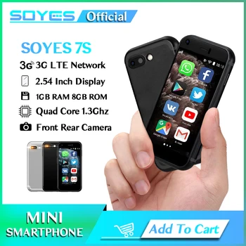 SOYES 7S Мини Android-смартфон 2,54 