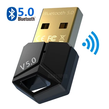 USB Bluetooth 5,0 Аудио Передатчик Приемник USB-Ключ Музыкальный Беспроводной Адаптер Для ПК Компьютер Ноутбук Для WIN7/8/8/8.1/10