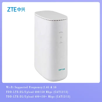 ZTE Optus MF289D Беспроводной маршрутизатор до 64 пользователей с технологией WLAN 802.11A/B/G/N/AC 4G LTE Со слотом для sim-карты