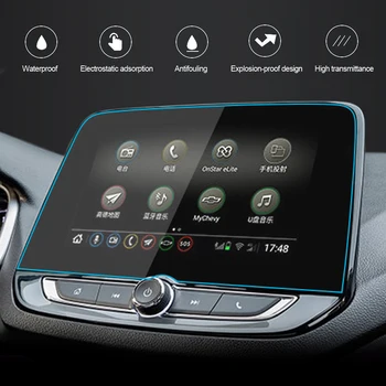 Автомобильная GPS Навигационная Защитная пленка для Chevrolet Onix 20212022 ЖК-экран Из Закаленного Стекла, Защитная Пленка, Аксессуары