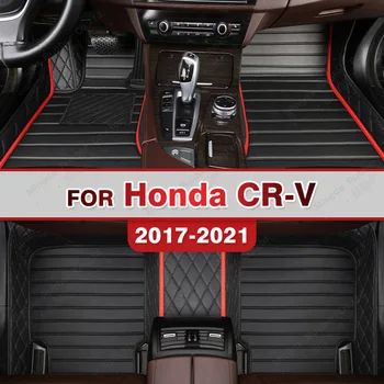 Автомобильные коврики для Honda CRV 2017 2018 2019 2020 2021, автомобильные ковровые покрытия на заказ