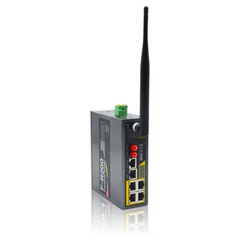 Высокоскоростной промышленный маршрутизатор F-R200 100/1000 4G с двумя sim-картами, шлюз сотовой связи 3g 4g со слотом для sim-карты для платежного терминала