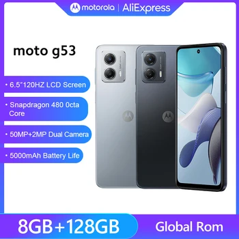 Глобальная Встроенная Память Motorola MOTO G53 Смартфон 8 ГБ 128 ГБ 6,5 
