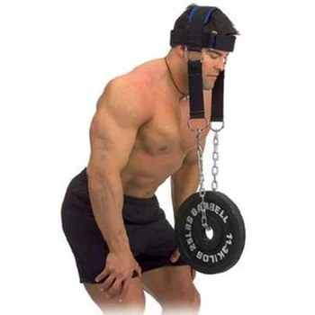 Головной Ремень для тренировки шеи, ремень для упражнений для укрепления тела, Регулируемый Шейный силовой тренажер для тренажерного зала, утяжелитель для фитнеса