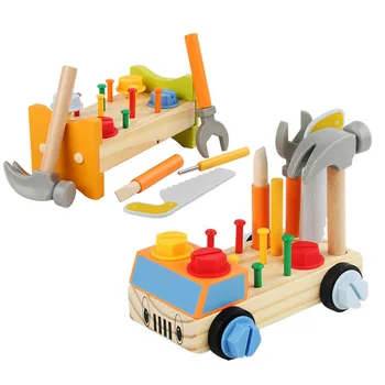 Детская 3D доска для занятий, деревянные игрушки, Имитация игры Монтессори, Ролевые игры, Винтовые инструменты, обучение мелким движениям, развивающие игрушки