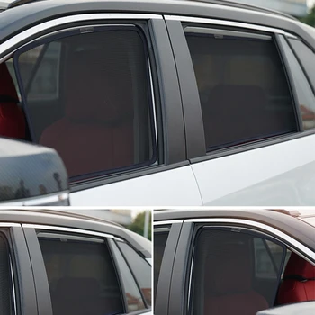 Для Chevrolet TRAX TRACKER 2012-2019 Автомобильный солнцезащитный козырек с магнитной сеткой на лобовом стекле, сетчатая рамка, занавеска на заднем боковом окне, солнцезащитный козырек