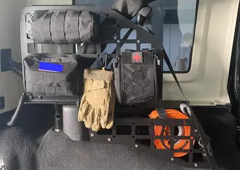 Для Jeep Wrangler JK 4dr 2007-2017 Автомобильные Аксессуары Модификация Кронштейна Бокового Окна Панель Для Хранения Заднего Багажника Molle panel