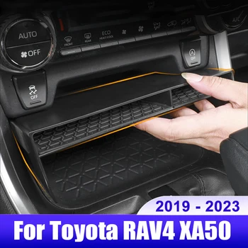 Для Toyota RAV4 XA50 2019 2020 2021 2022 2023 RAV 4 Гибридный Автомобильный Ящик Для Хранения Центральной Консоли, Органайзер, Держатель, Аксессуары