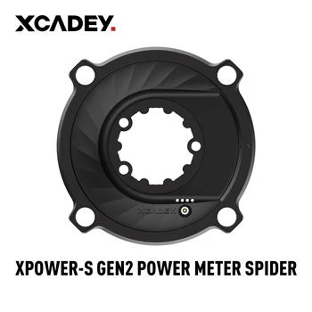 Измеритель мощности XCADEY XPOWER-S Spider Велосипедный Кривошипный Измеритель частоты вращения Дорожный MTB Для Шатунов SRM ROTO Chainring 104BCD 110BCD Запчасти
