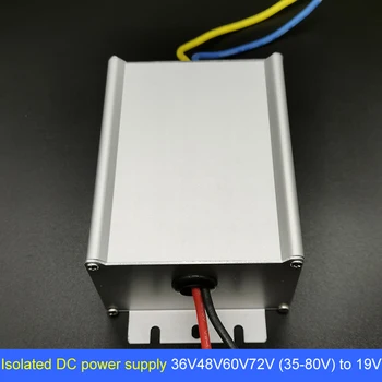 Изолированный понижающий преобразователь напряжения постоянного тока 36V48V60V72V75V80V (35-80 В) в адаптер понижающего регулятора напряжения 19V10A20A30A40A50A60