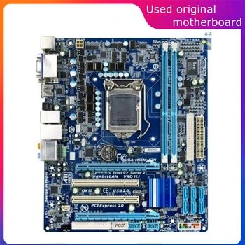 Используется LGA 1156 Для Intel H55 GA-H55M-S2H H55M-S2H Компьютерная материнская плата USB2.0 SATA2 DDR3 8G Настольная материнская плата