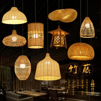 Китайская Дзэнская Люстра Lotus Креативная Лампа Lotus Храм Буддийский Зал Проход Чайный дом Ресторан Клуб Чайная Комната Инженерная Лампа