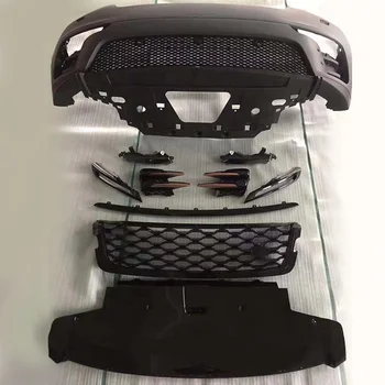 Комплект Переднего бампера Velar 2017 для Range Rover Velar Body Kit 2018 Черный и серебристый