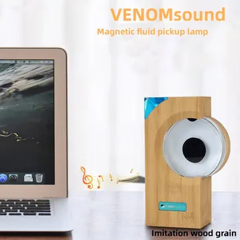 Лампа для снятия магнитной жидкости VENOM, беспроводной музыкальный компаньон, Портативная лампа VENOM Music Rhythm, настольный редуктор давления