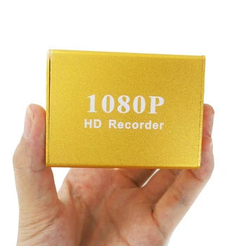 Мини Автомобильный видеорегистратор MINI Video Recording DVR для камеры 1080P AHD TVI, мини-размер, поддержка многоязычного меню для хранения SD-карт