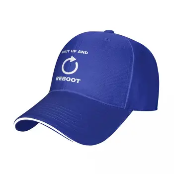 Новая бейсбольная кепка Shut Up And Reboot, шляпы для гольфа, Мужская Роскошная шляпа, Женская Мужская