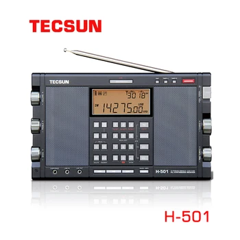 Оригинальный Tecsun H-501 двойной динамик портативный полнодиапазонный FM AM SSB Tecsun H501 радио музыкальный плеер Bluetooth динамик
