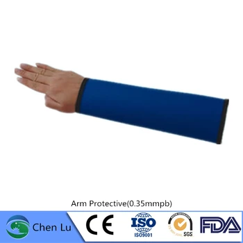 Подлинная радиологическая защита 0,35 ммпб Свинцовые нарукавники защита от рентгеновского излучения защита рук