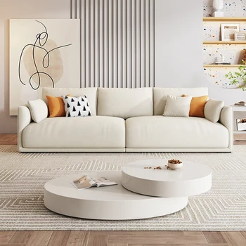 Скандинавский Роскошный диван для гостиной, Современная Тканевая подушка, Итальянское дерево, Ленивые Диваны-кровати Muebles Para Hogar, Минималистская мебель
