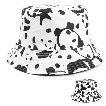 Солнцезащитная шляпа-ведро с двусторонней упаковкой, уличная кепка Рыбака, летние пляжные шляпы с множеством узоров