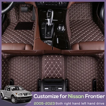 Специально подобранный автомобильный коврик для NISSAN Frontier Аксессуары для интерьера ЭКО прочный толстый ковер На заказ для левого/правого привода