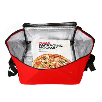 Сумка для подогрева пиццы, 16 дюймов, Водонепроницаемая сумка для доставки, сумка для подогрева еды, держатель для хранения пиццы, Согревающие пакеты для доставки горячей пищи с изоляцией