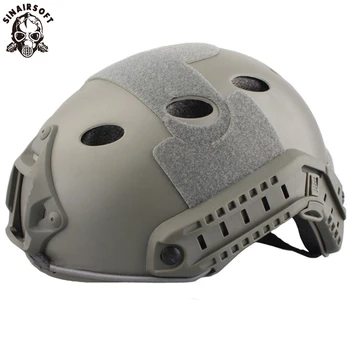 Тактический быстрый шлем типа PJ для страйкбола Легкий шлем для пейнтбола CS SWAT Охота Пешие прогулки Велоспорт Спортивная безопасность Защитное снаряжение