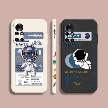 Чехол для телефона Huawei NOVA 7 6 5I 5 4 3 3I 2S 8 9 10 SE PRO PLUS 5G Чехол Funda Cqoue Shell Capa Забавный Выход астронавта в открытый космос