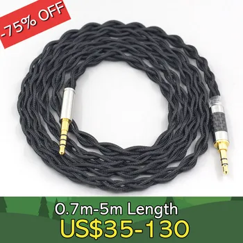 Чистый 99% Серебристый Внутренний Нейлоновый кабель для наушников Sony mdr-1a 1adac 1abt 100abn 100ap xb950bt wh1000x h600a h800 h900n LN007463