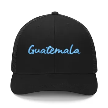 Шляпа с вышивкой Флага Гватемалы, Мужская Женская спортивная бейсболка, Дышащая сетка, Летний солнцезащитный козырек, Головные уборы, Кепки с логотипом на заказ