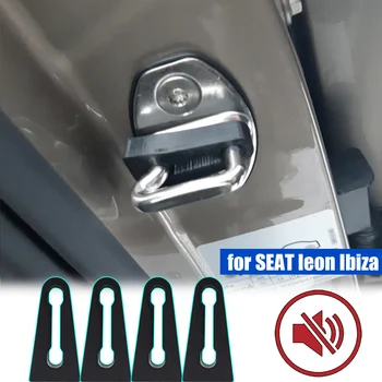 Шумоглушитель Дверного замка автомобиля Амортизирующий Буфер для SEAT leon Altea Ibiza Toledo Alhambra Внутренняя Звукоизоляционная пробка Со Скрипом 